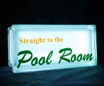 Pool room globlock white