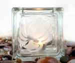 tea light candle holder seashell Wentletrap