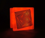 Optical illusion LED lamp