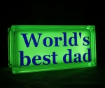 world's best dad globlock
