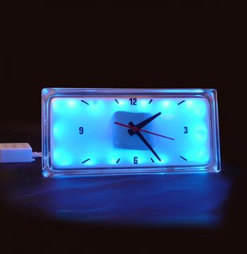 LED light Glo clock